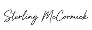 Handwritten signature of Sterling McCormick